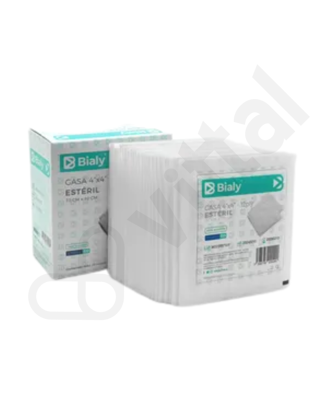 GASA ESTERIL BIALY 10 X 10CM X 1 CAJA 25 SOBRES