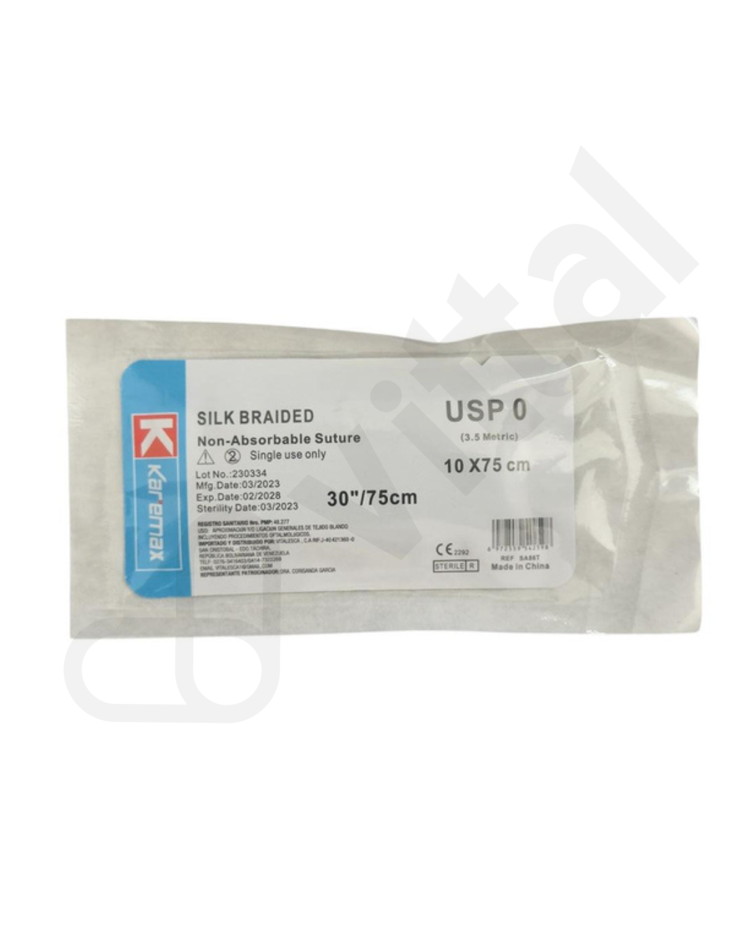SEDA 0 SUTUPACK SIN AGUJA KAREMAX