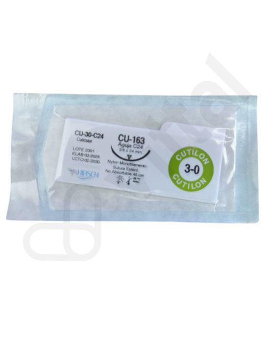 NYLON 3-0 CORTANTE - HIRSCH