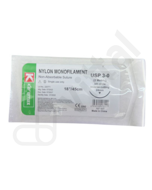 NYLON 3-0 CORTANTE - KAREMAX