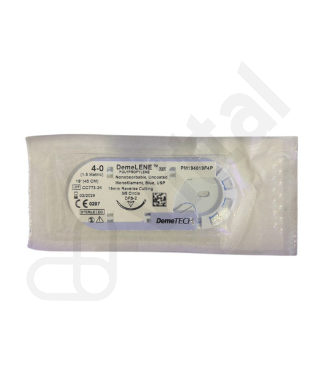 PROLENE 4-0 CORTANTE DEMETECH
