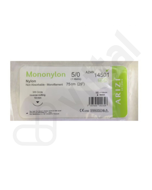 NYLON 5-0 CORTANTE - ARIZI