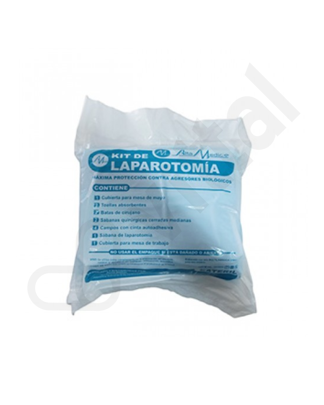 KIT DE LAPAROTOMIA II 40GR X UNIDAD