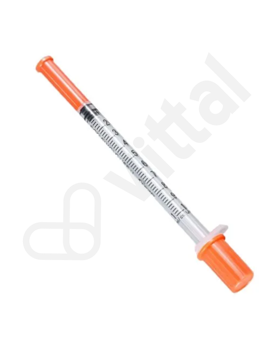 JERINGA DE INSULINA 1 ML 27G X 1/2 X UNIDAD