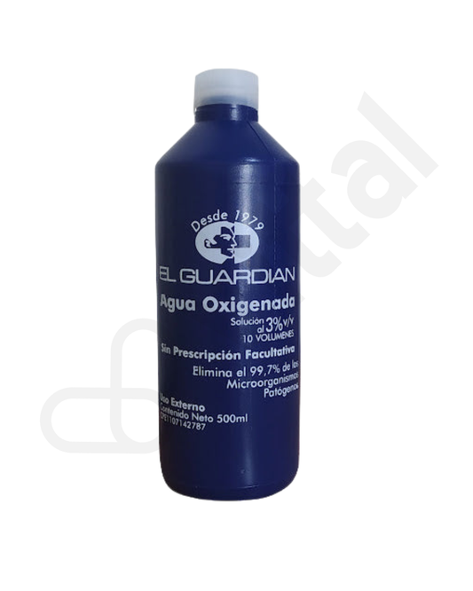 AGUA OXIGENADA 500ML EL GUARDIAN