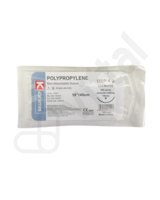 PROLENE 4-0 CORTANTE KAREMAX