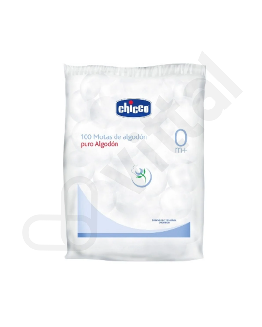 ALGODÓN PAQUETE 100 MOTAS CHICCO