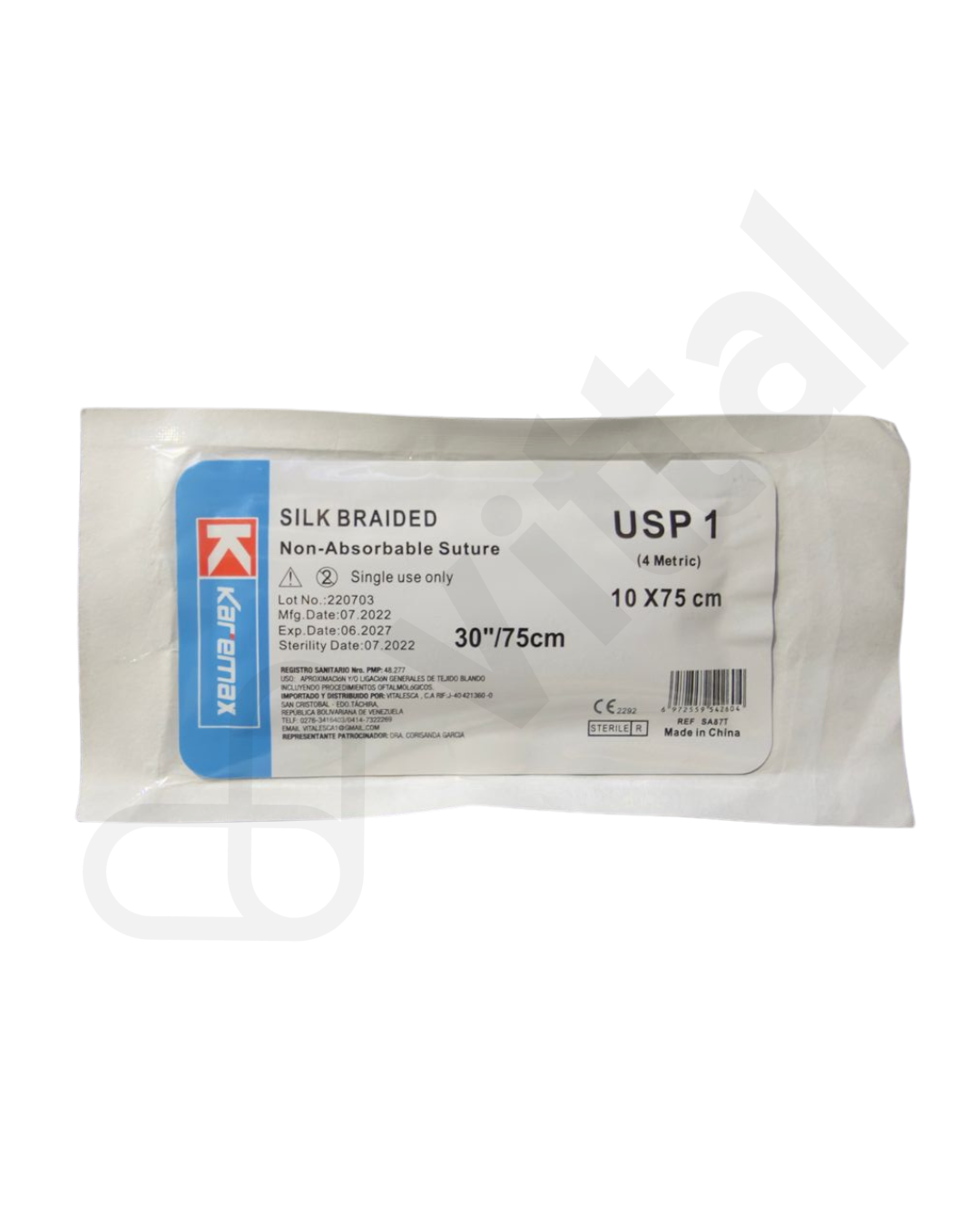 SEDA 1 SUTUPACK SIN AGUJA KAREMAX