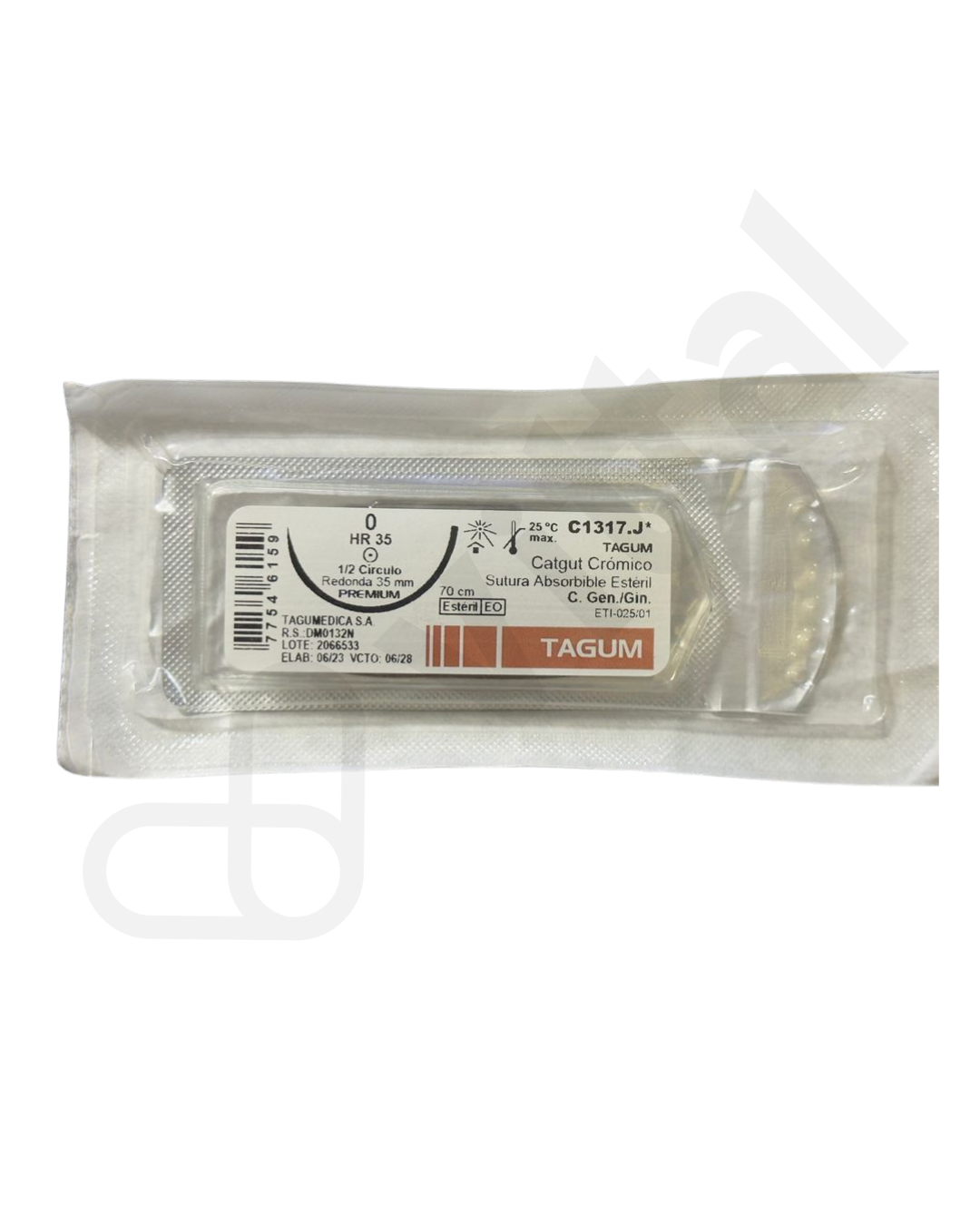 CROMICO 0 NO CORTANTE TAGUM